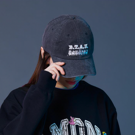 [BT21] Among Us Limited Edition : Gray Embroidered Ball Cap