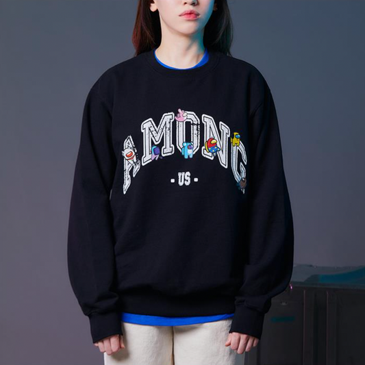 [BT21] Among Us Limited Edition : Black Sweatshirt