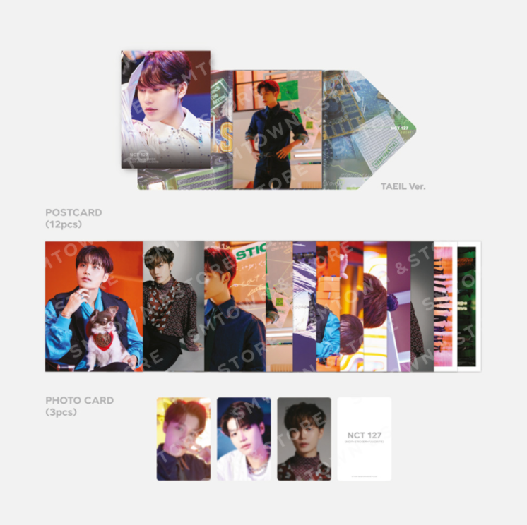 [NCT] NCT 127 : Special Postcard Book - NCIT + Sticker + Favorite