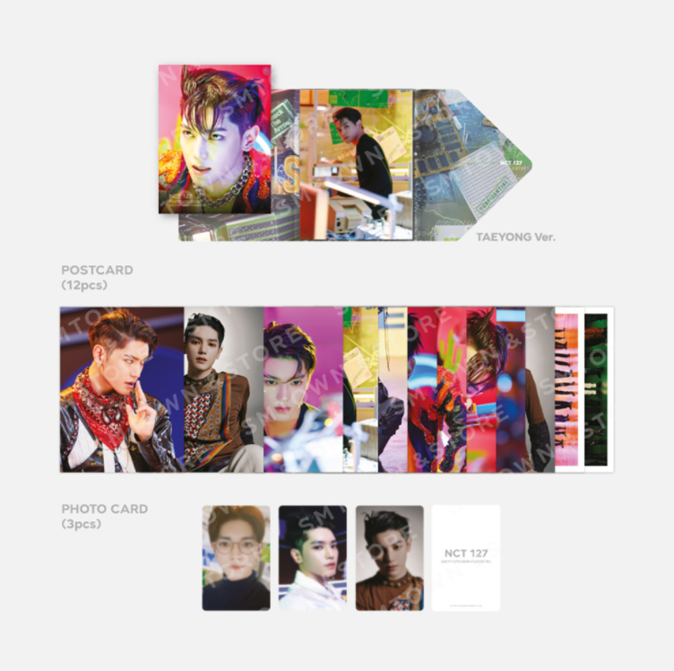 [NCT] NCT 127 : Special Postcard Book - NCIT + Sticker + Favorite