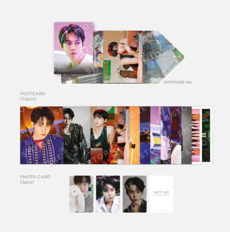 [NCT] NCT 127 : Special Postcard Book - NCIT + Sticker + Favorite