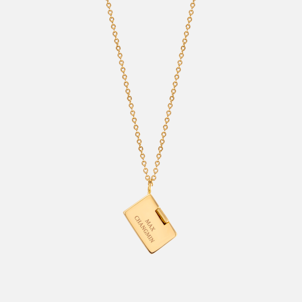 [TVXQ] Love Letter Necklace