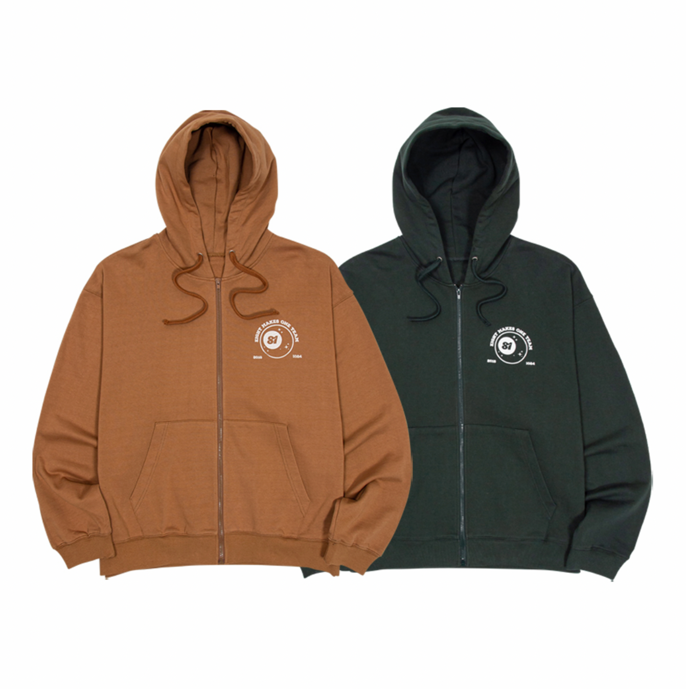 [ATEEZ] Ateez x Wonderwall : 8M1T Hoodie Zip-Up