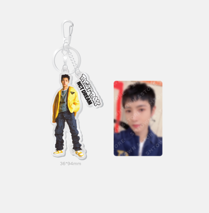 [NCT] NCT Dream : Beat Box : Acrylic Keyring + Photocard Set