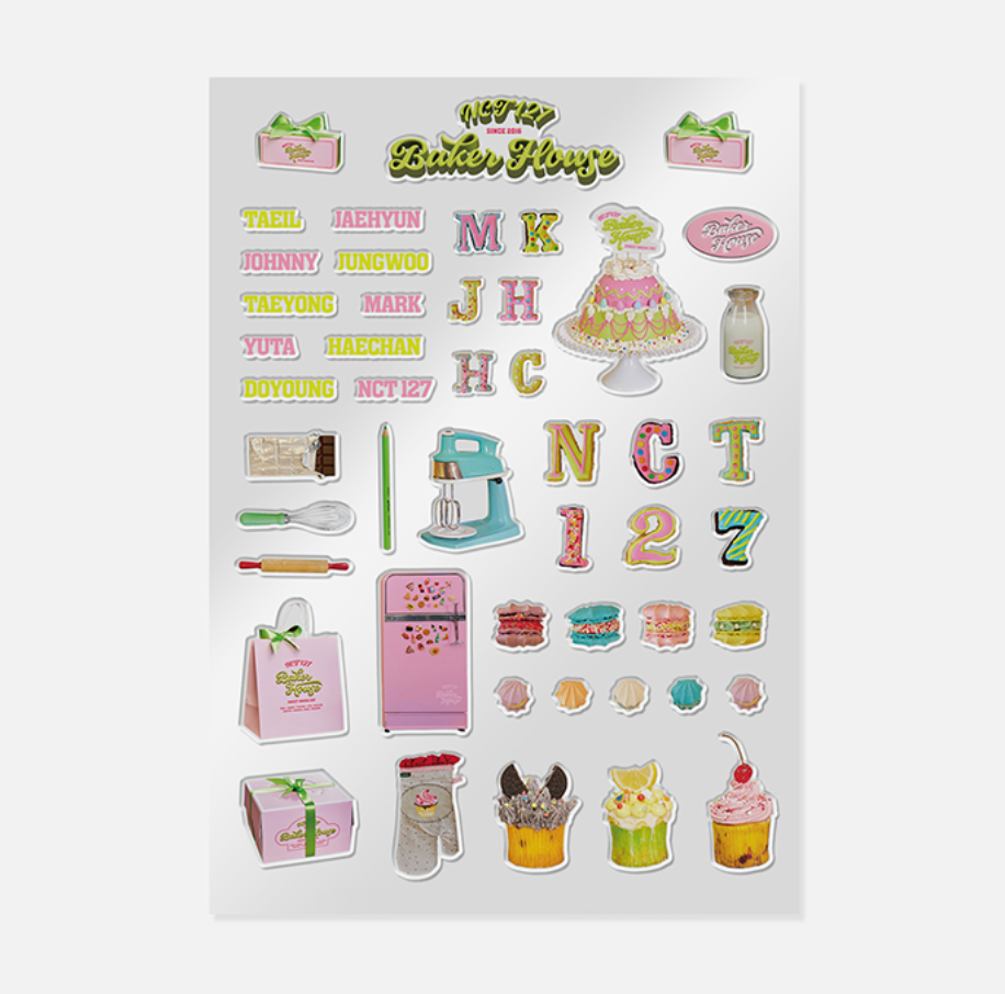 [NCT] NCT 127 : Baker House : Photo Holder & Sticker