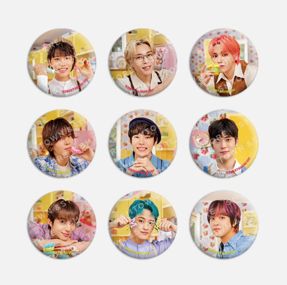 [NCT] NCT 127 : Baker House : Random Pin Button