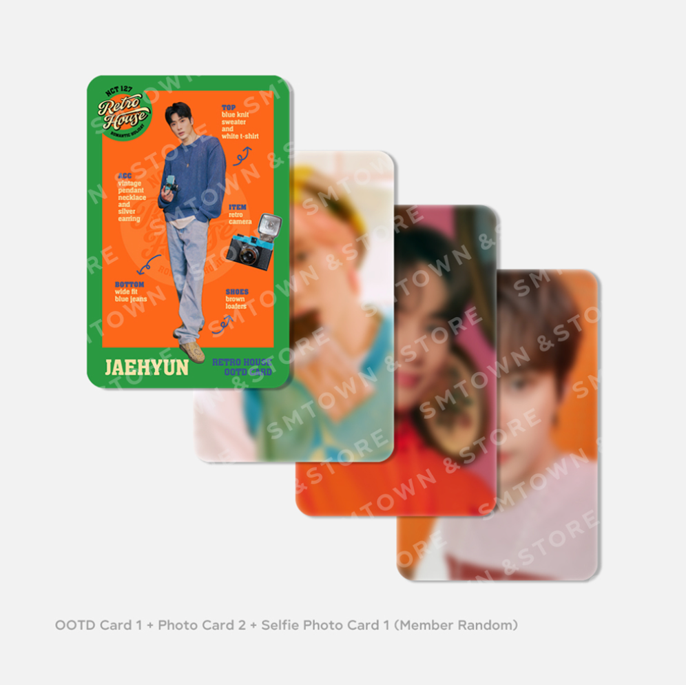 [NCT] NCT 127 : Retro House : Random OOTD Card Pack