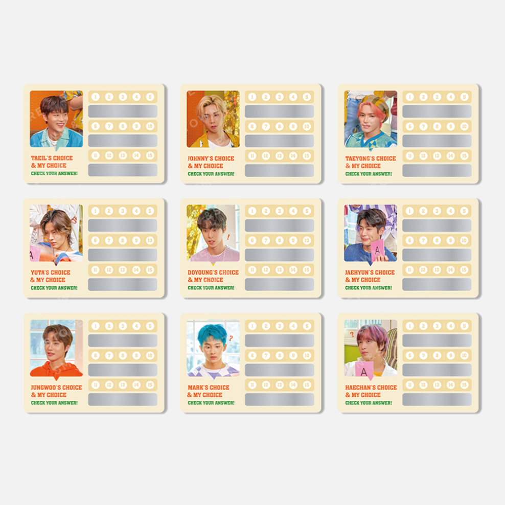 [NCT] NCT 127 : Retro House : Balance Game Pack