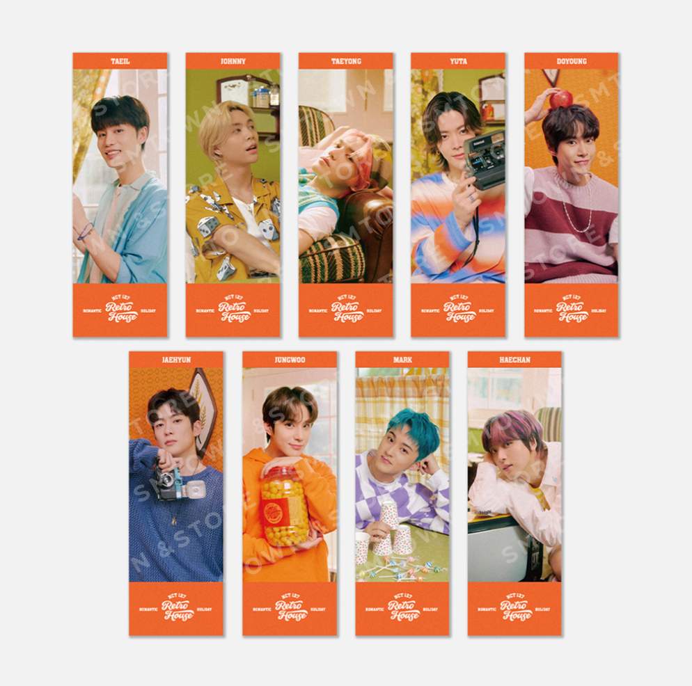 [NCT] NCT 127 : Retro House : Sticker Book