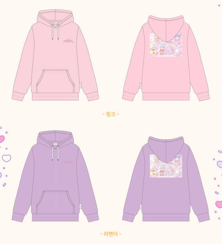 [NCT] NCT x Sanrio Characters : Hoodie Ver 1