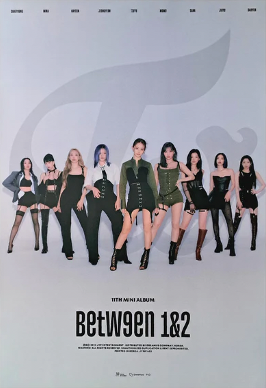 [TWICE] Between 1&2 (Cryptography) : Poster