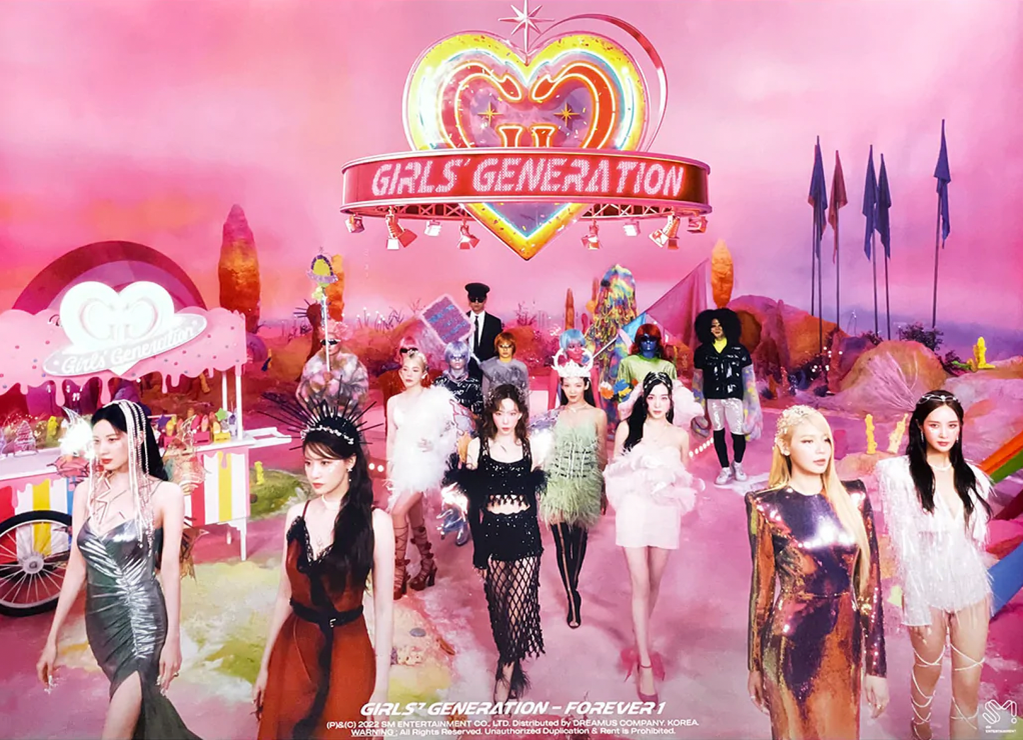 [SNSD Girls Generation] Forever 1 (Standard) : Poster