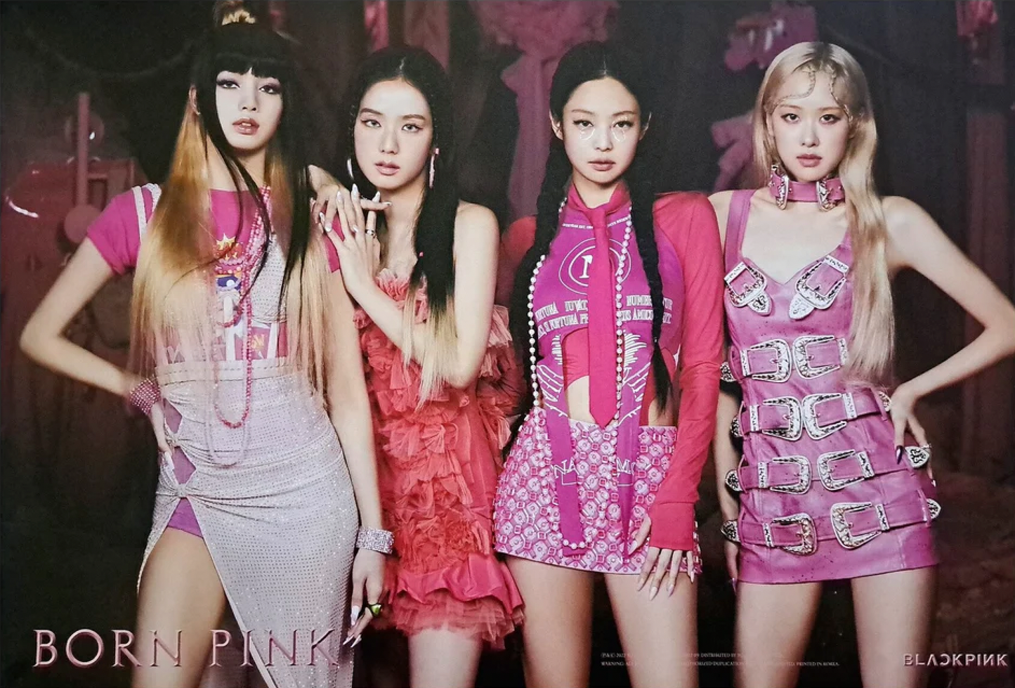 [BLACKPINK] Born Pink (Pink) : Poster