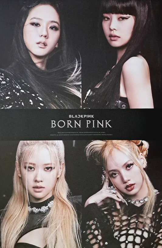 [BLACKPINK] Born Pink (Black) : Poster