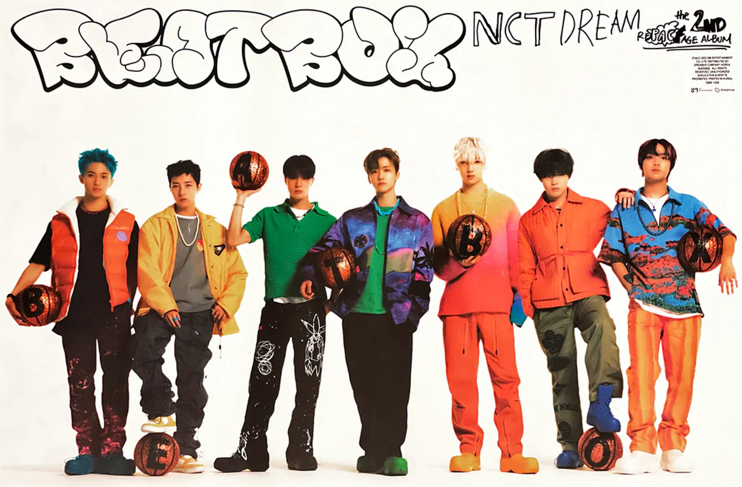 [NCT] NCT Dream : Beat Box (New School) : Poster