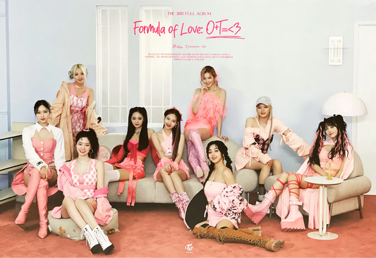 [TWICE] Formula Of Love : O+T=<3 (Explosion) : Poster