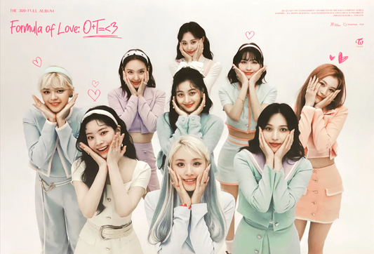 [TWICE] Formula Of Love : O+T=<3 (Full Of Love) : Poster