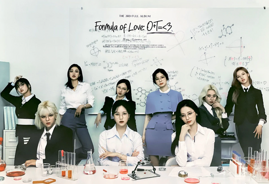 [TWICE] Formula Of Love : O+T=<3 (Study About Love) : Poster