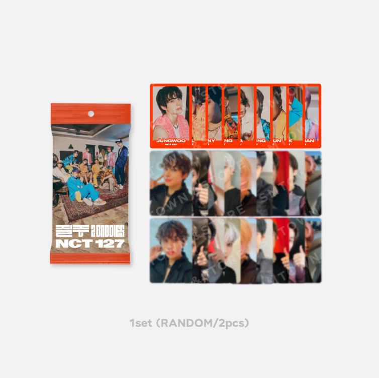 [NCT] NCT 127 : 2 Baddies : Random Trading Card Set [D ver.] Run