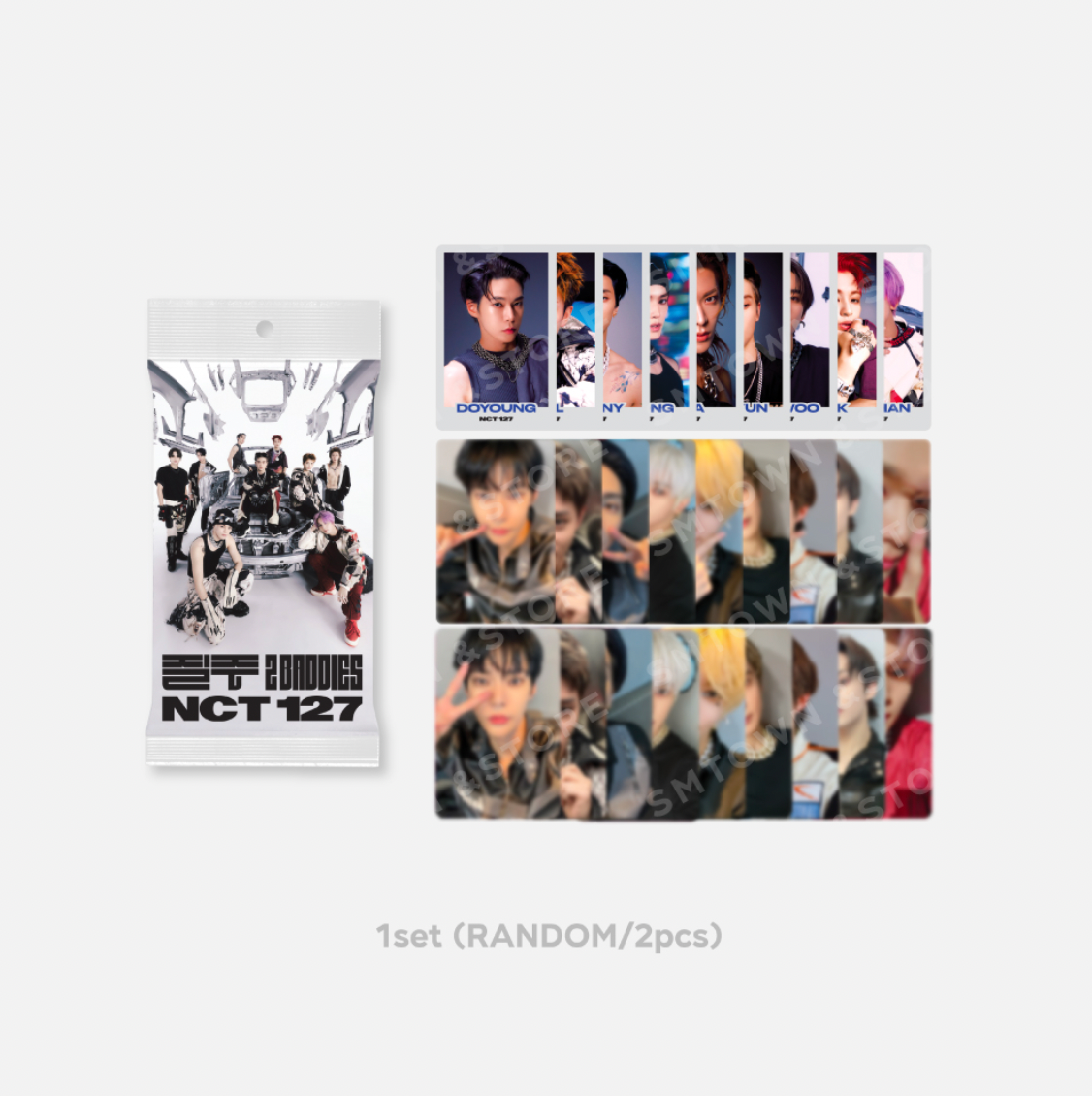 [NCT] NCT 127 : 2 Baddies : Random Trading Card Set [C ver.] Run