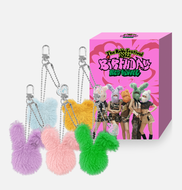 [RED VELVET] 'The ReVe Festival 2022 : Happiness’ Online Exhibition MD : Birthday Doll Keyring