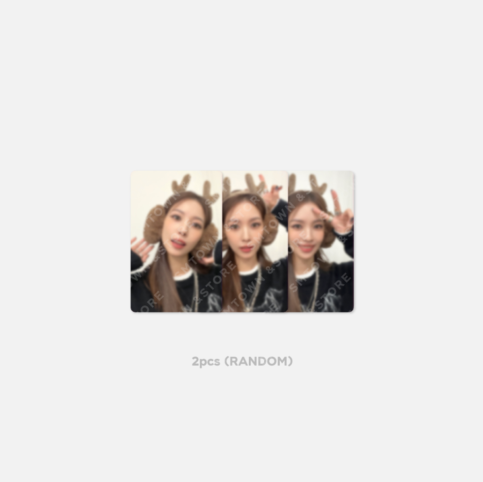 [BOA] 2022 Photo Card Random Pack - 2022 Pink Christmas