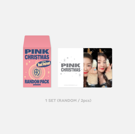 [RED VELVET] 2022 Photo Card Random Pack - 2022 Pink Christmas