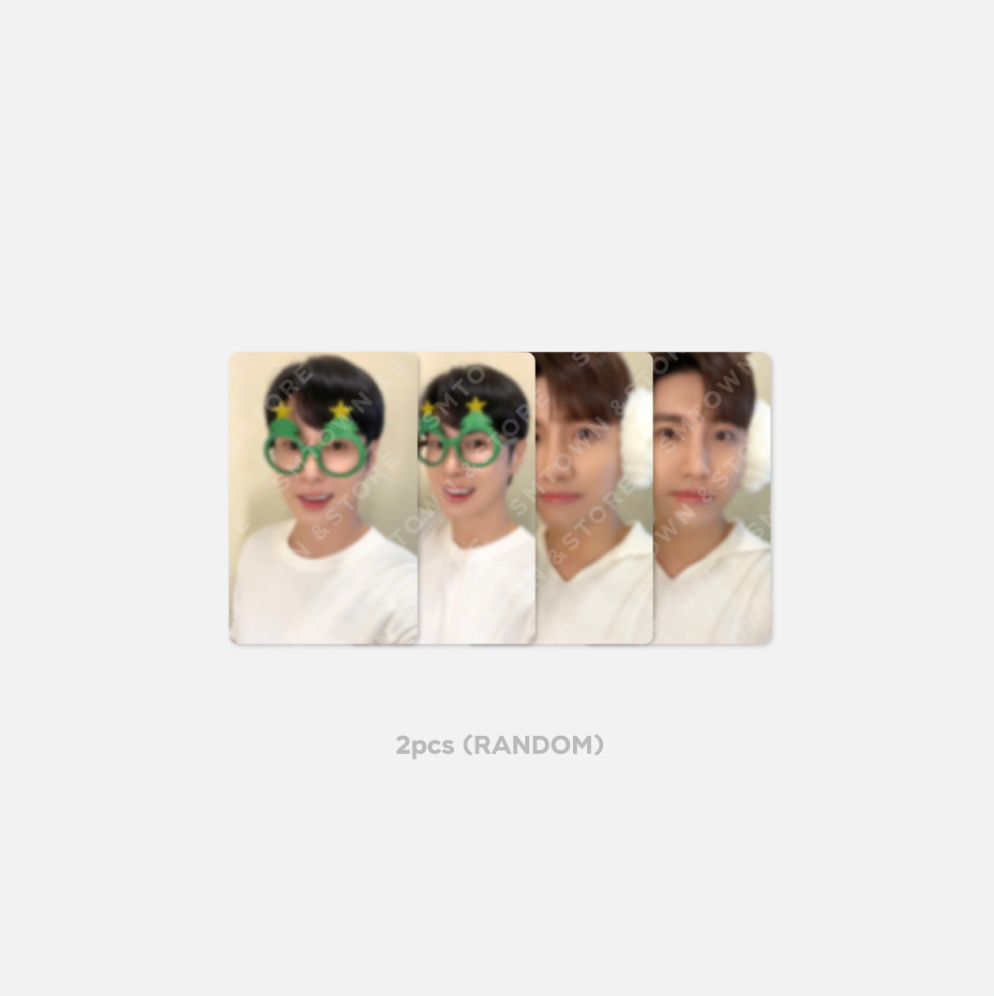 [TVXQ] 2022 Photo Card Random Pack - 2022 Pink Christmas