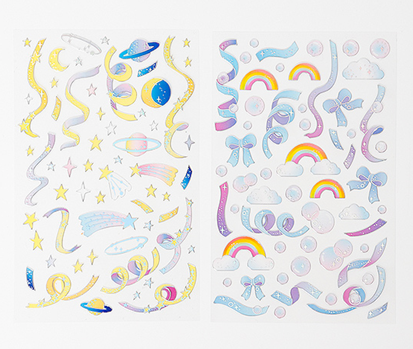 Deco Hologram Stickers