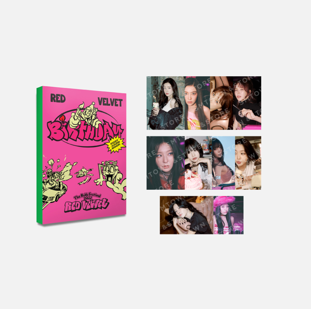 [RED VELVET] Postcard Book - The ReVe Festival 2022 - Birthday