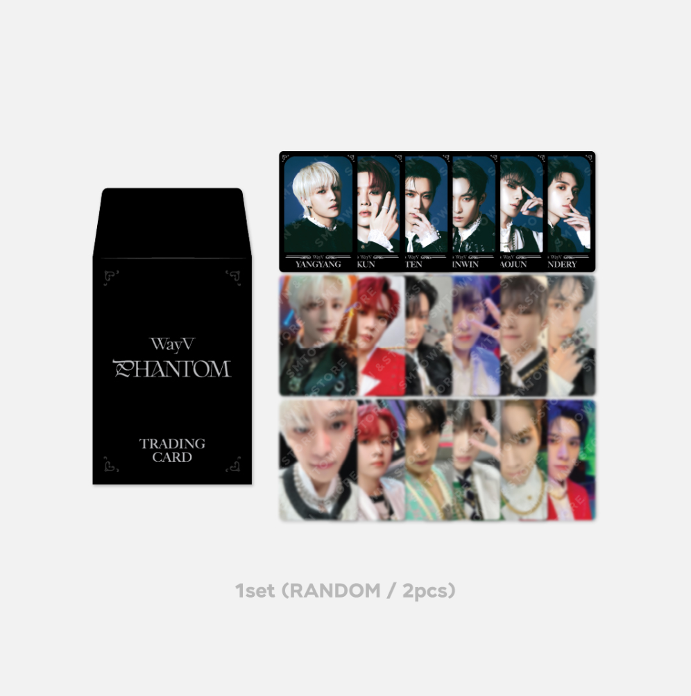 WayV テン スペシャル トレカ phantom WayV Phantom SMTOWN OFFICIAL MD PHOTO CARD RANDOM TRADING