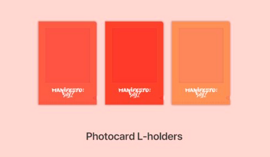 [ENHYPEN] Manifesto : Photocard L-Holders