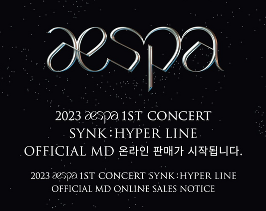 [AESPA] 2023 Aespa 1st Concert 'Synk : Hyper Line' : 1st Line Up MD