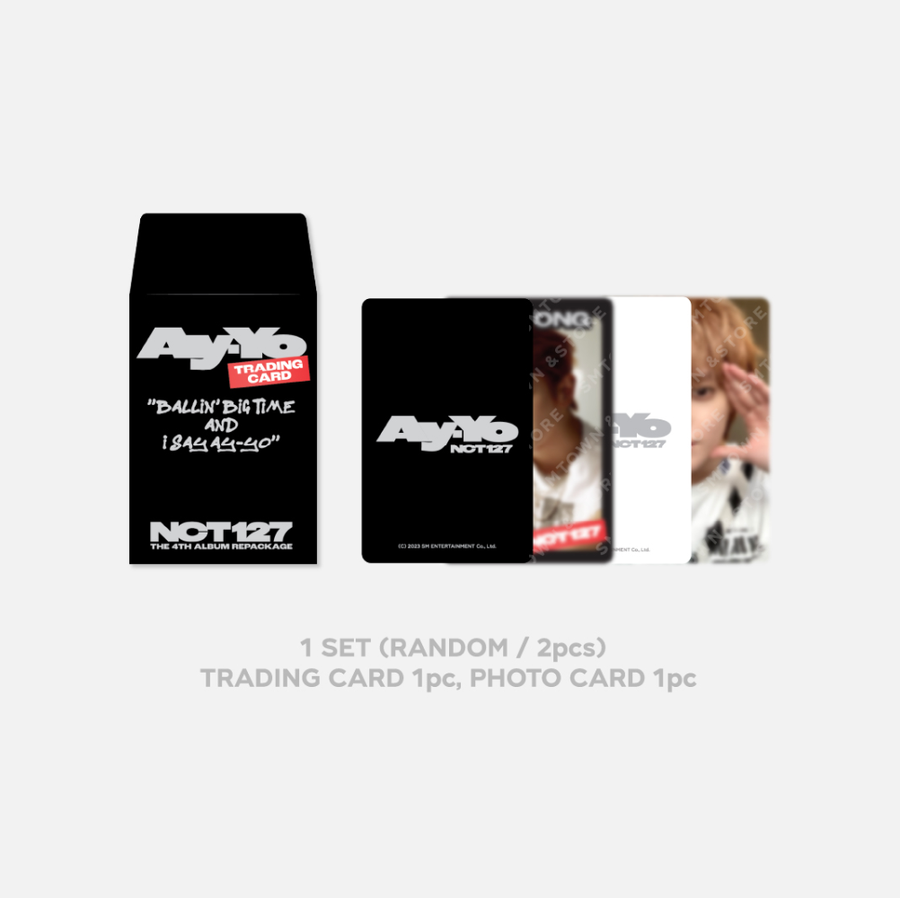 [NCT] NCT 127 : Ay-Yo : Random Trading Card Set B ver