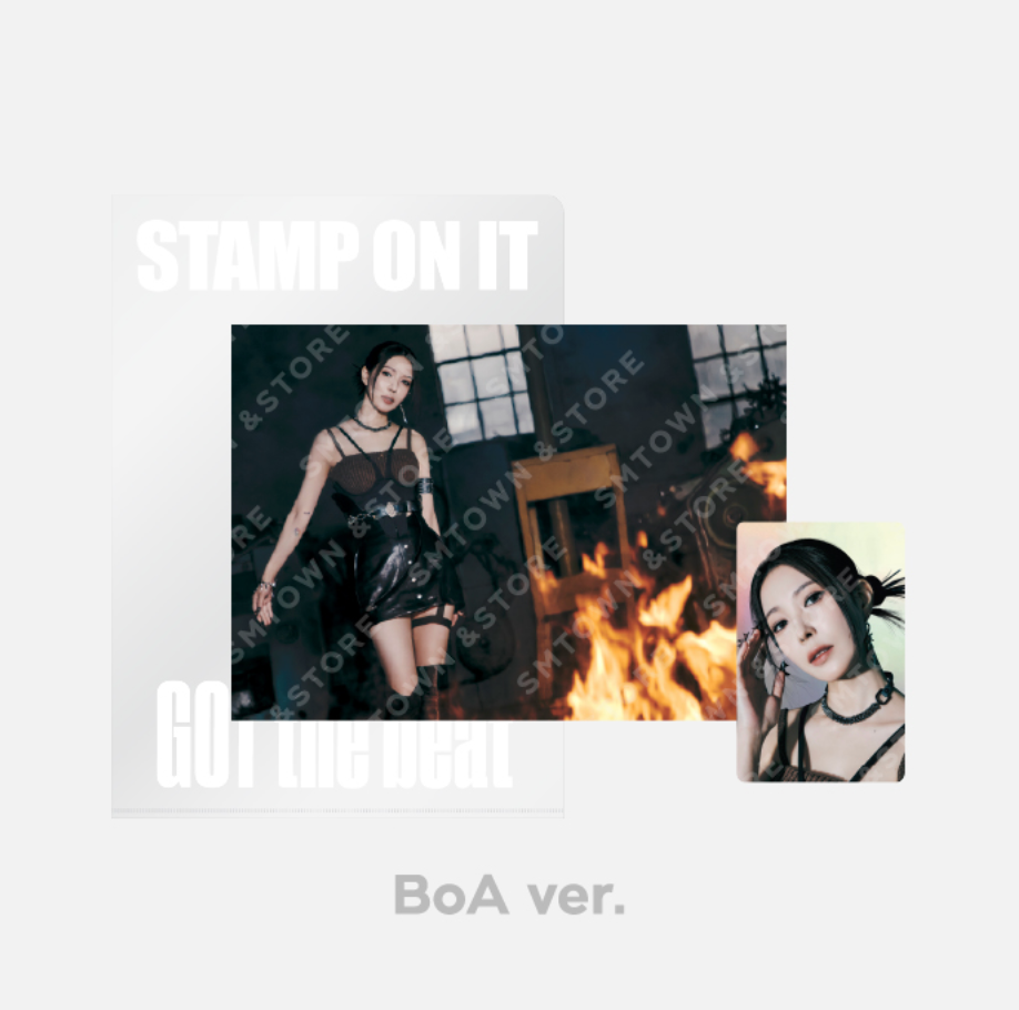 [GOT THE BEAT] Stamp On It : Postcard + Hologram Photocard Set