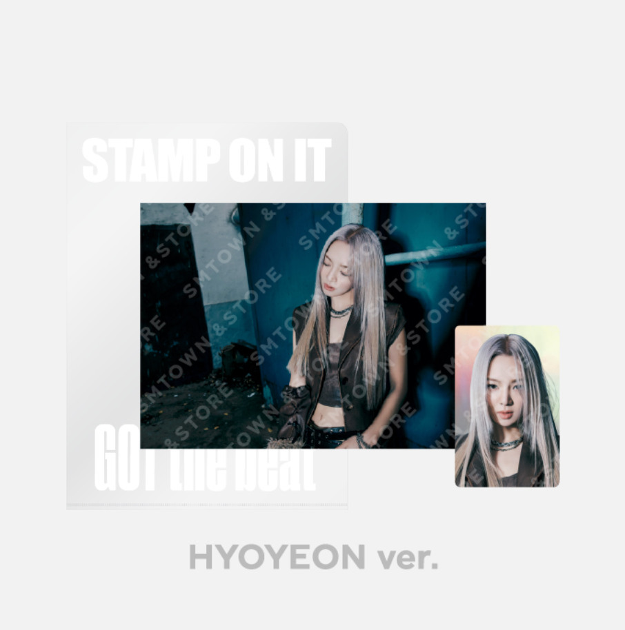 [GOT THE BEAT] Stamp On It : Postcard + Hologram Photocard Set