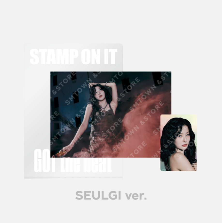 [GOT THE BEAT] Stamp On It : Postcard + Hologram Photocard Set