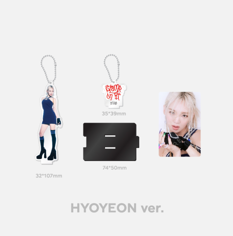 [GOT THE BEAT] Stamp On It : Acrylic Stand Keyring