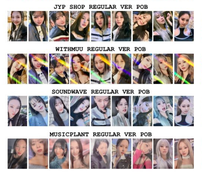 [TWICE] Ready To Be : POB Photocard PC