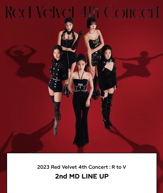 [RED VELVET] 4th Concert : R to V : 2nd Line Up MD