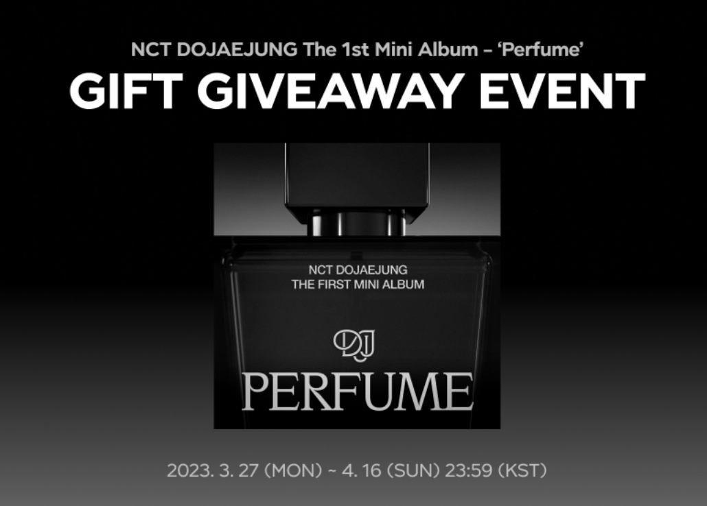 [NCT] DoJaeJung : Perfume : Gift Giveaway Event