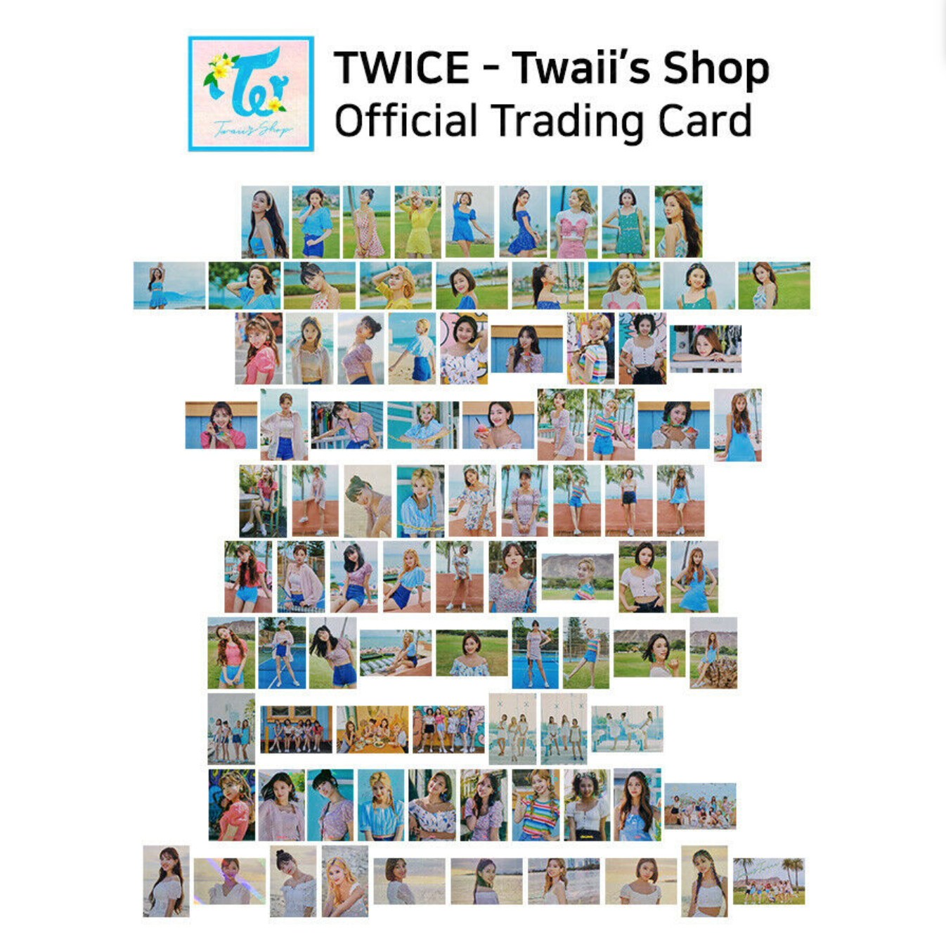 [TWICE] Twice Pop Up Store : Twaii's Shop Merchandise : Trading Card