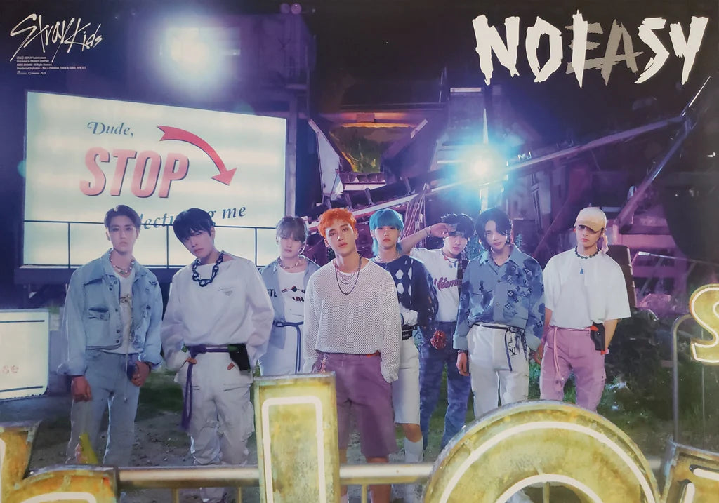 [STRAY KIDS] NOEASY (A) : Poster