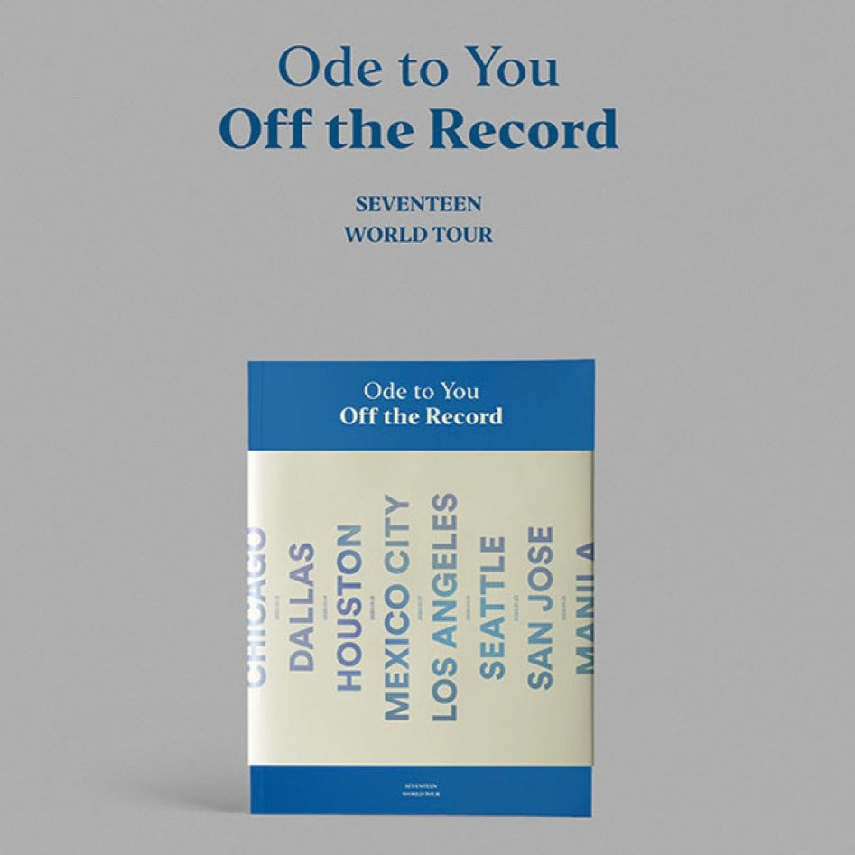 [SEVENTEEN] Ode To You, Off The Record Photobook