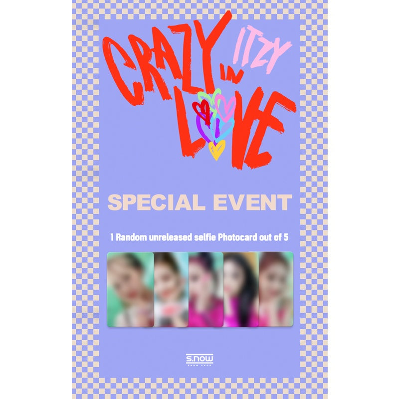 [ITZY] Crazy In Love : Video Call Photocard