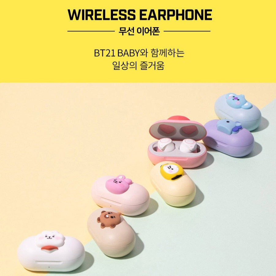 [BT21] Baby Wireless Bluetooth Earphones