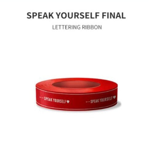 [BTS] BTS World Tour : Love Yourself : Speak Yourself Final : Lettering Ribbon