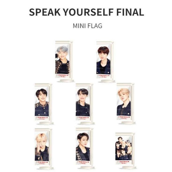 [BTS] BTS World Tour : Love Yourself : Speak Yourself Final : Mini Flag