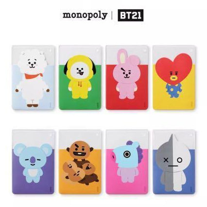 [BT21] Clear Card Pocket Case