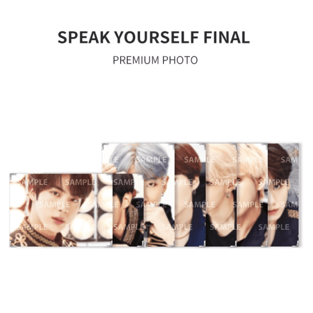 [BTS] BTS World Tour : Love Yourself : Speak Yourself Final : Premium Photo